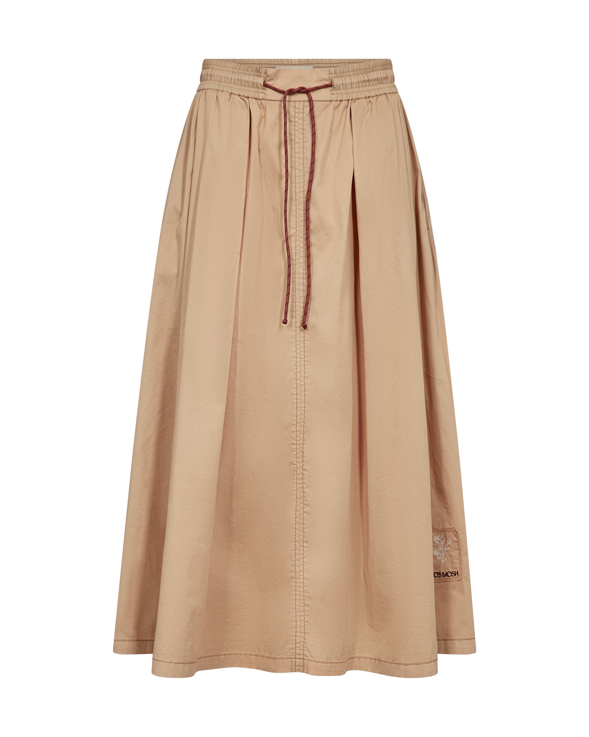 MOS MOSH Rok ' Adine ' in Beige: voorkant