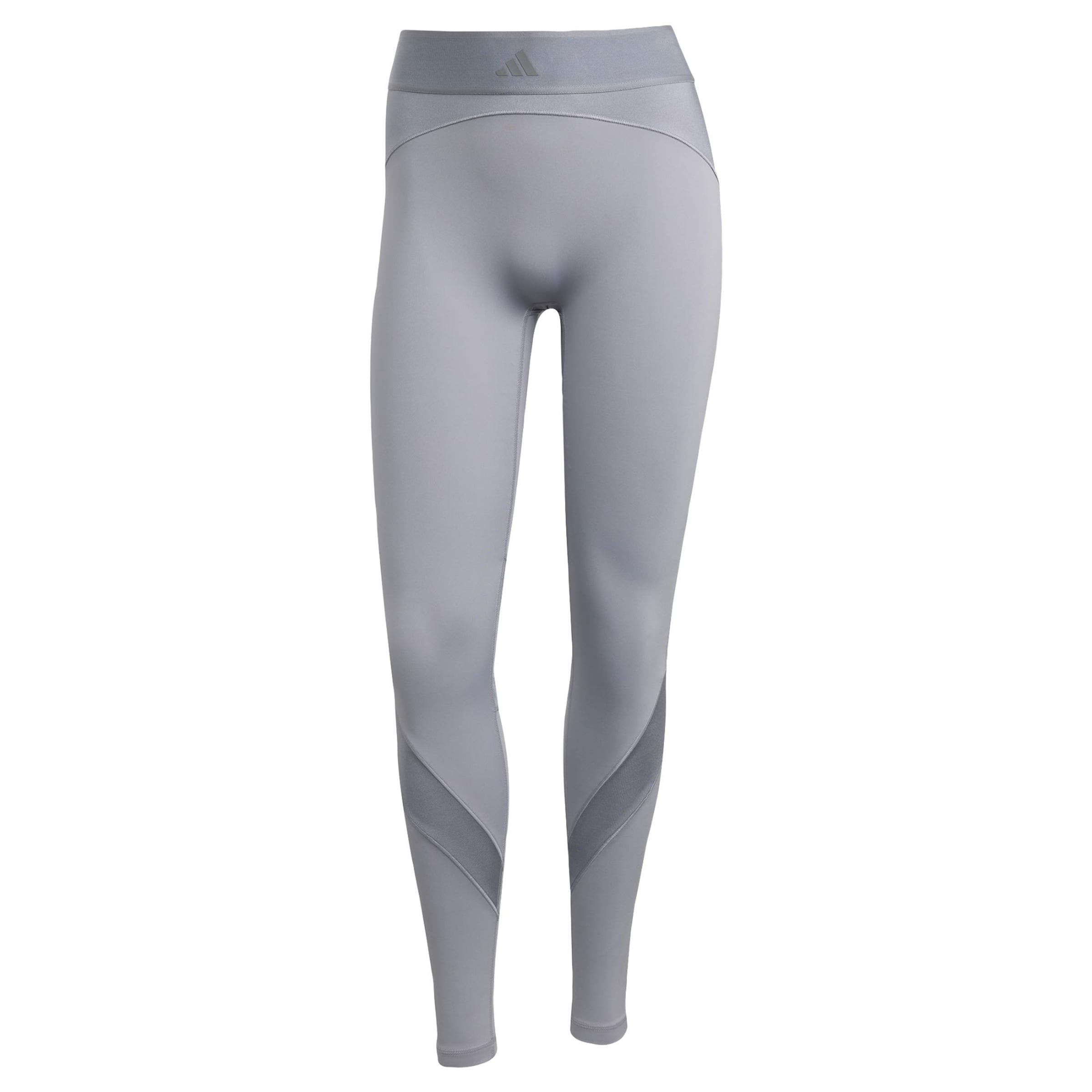 ADIDAS PERFORMANCE - Skinny Pantalón deportivo 'Hyperglam' en gris: frente