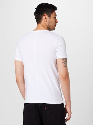 Key Largo T-Shirt 'HOT ROAD' in Weiß