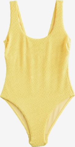 Bandeau Maillot de bain Next en jaune : devant