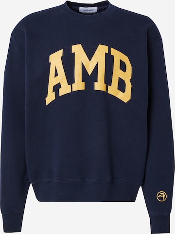 AMBUSHSweater majica - plava boja: prednji dio