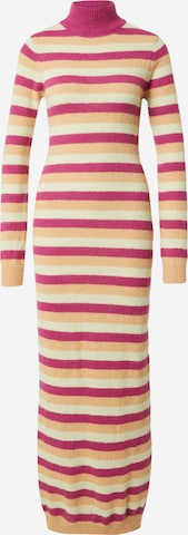 Nasty Gal Knitted dress in Mixed colors: front