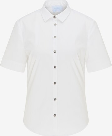 usha BLUE LABEL Blouse in White: front