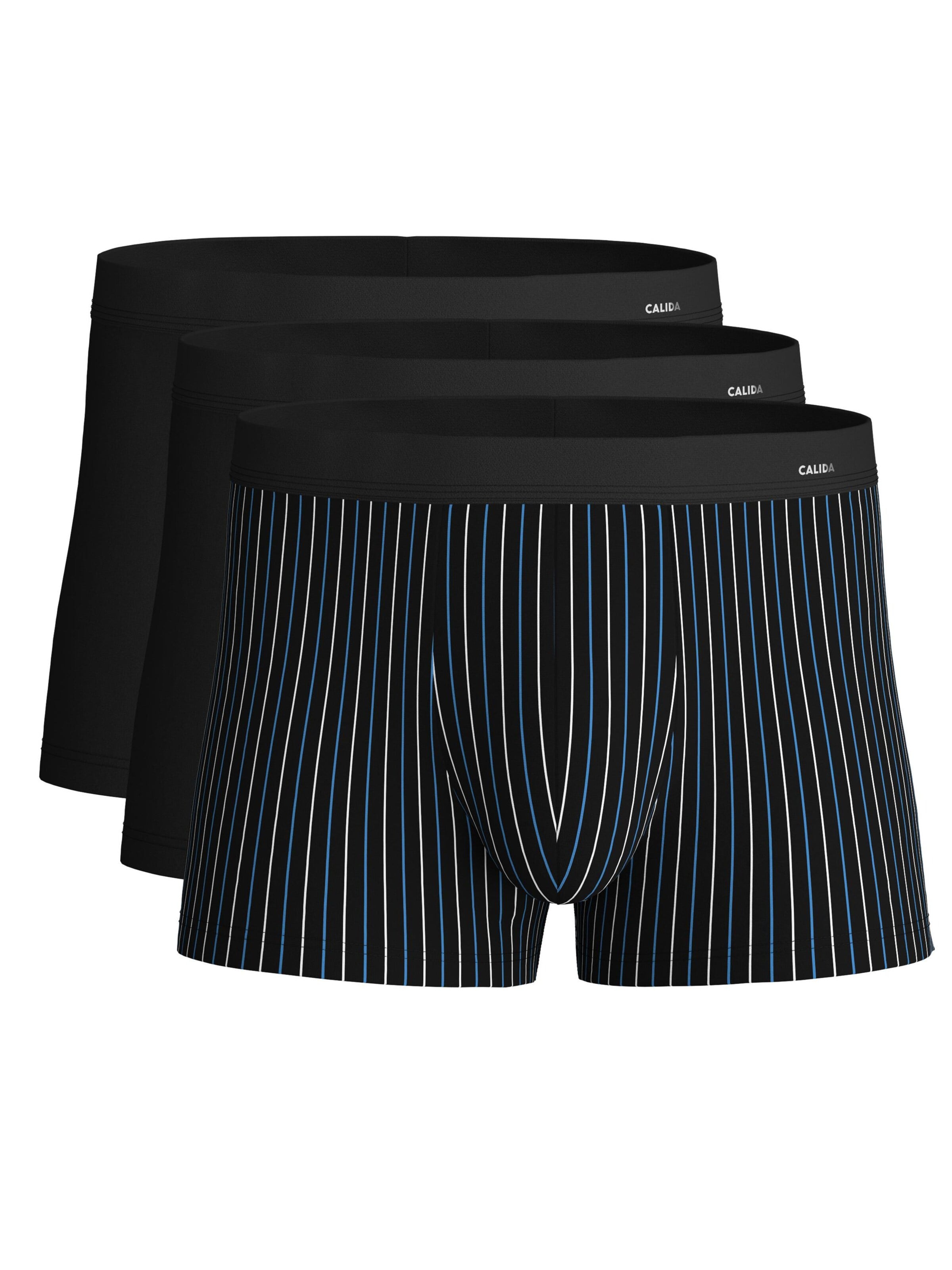 CALIDA Boxershorts 'Cotton Special'‌‌‌‌‌‌‌‌‌‌ in Schwarz: Vorderseite
