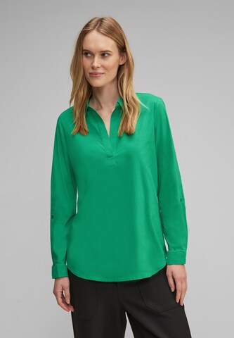 STREET ONE Blouse in Green: front