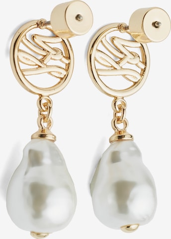 Boucles d'oreilles Karl Lagerfeld en or