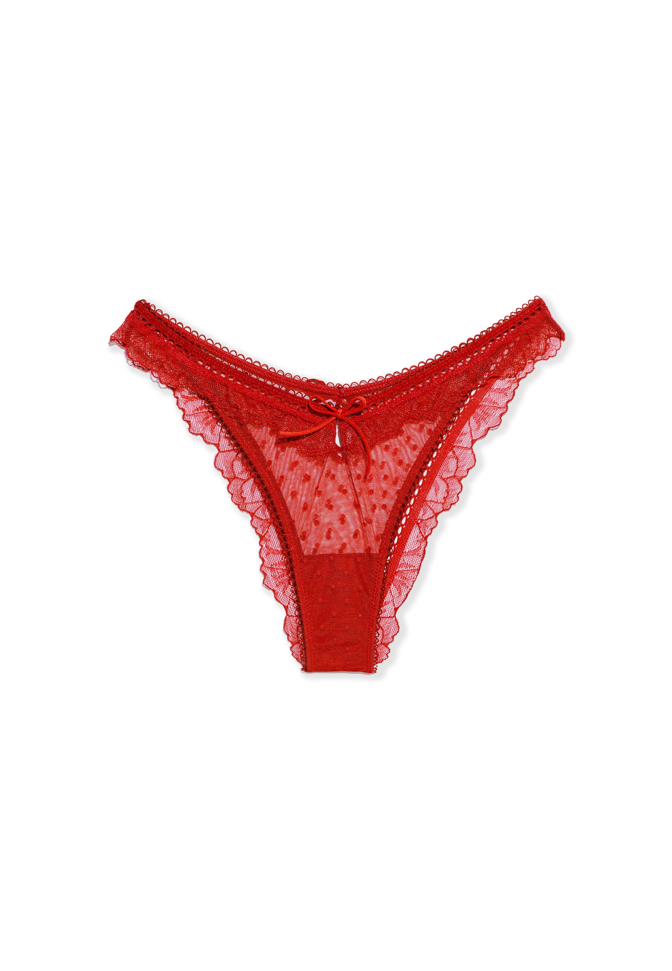 Slip 'Petra' di ETAM in rosso: frontale