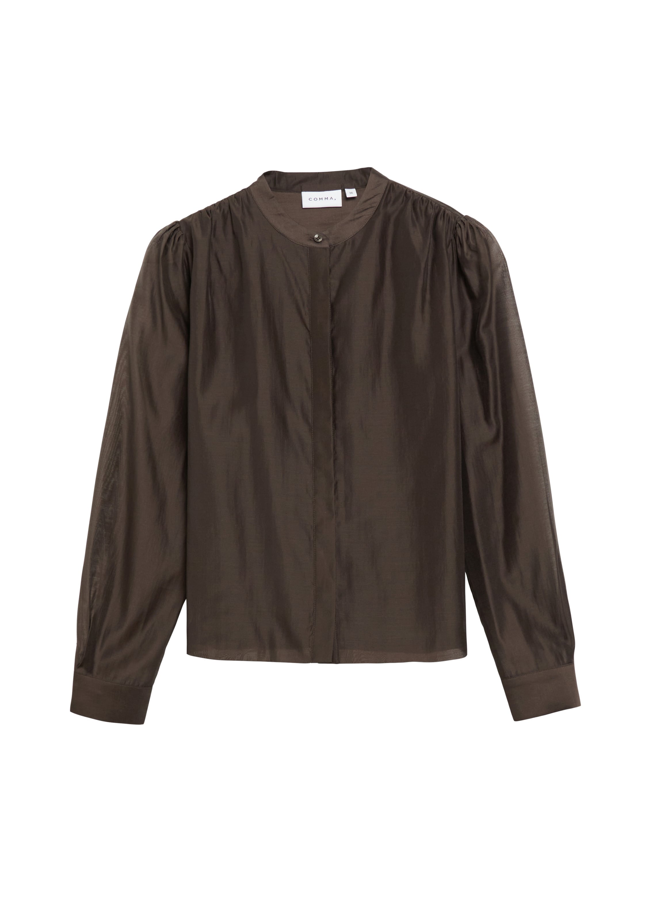 COMMA Blouse in Brown: front