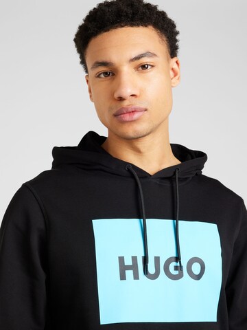 HUGO Sweatshirt 'Duratschi' i sort