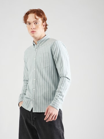 žalia HOLLISTER Standartinis modelis Marškiniai: priekis