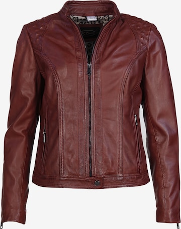 Veste mi-saison JCC en rouge : devant