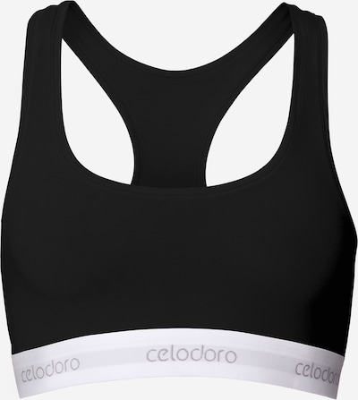 celodoro Sport-BH 'Sport Comfort' in S in schwarz, Produktansicht