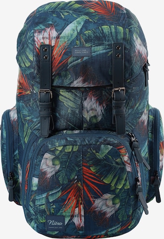 NITRO Rucksack WEEKENDER in Grün: Vorderseite