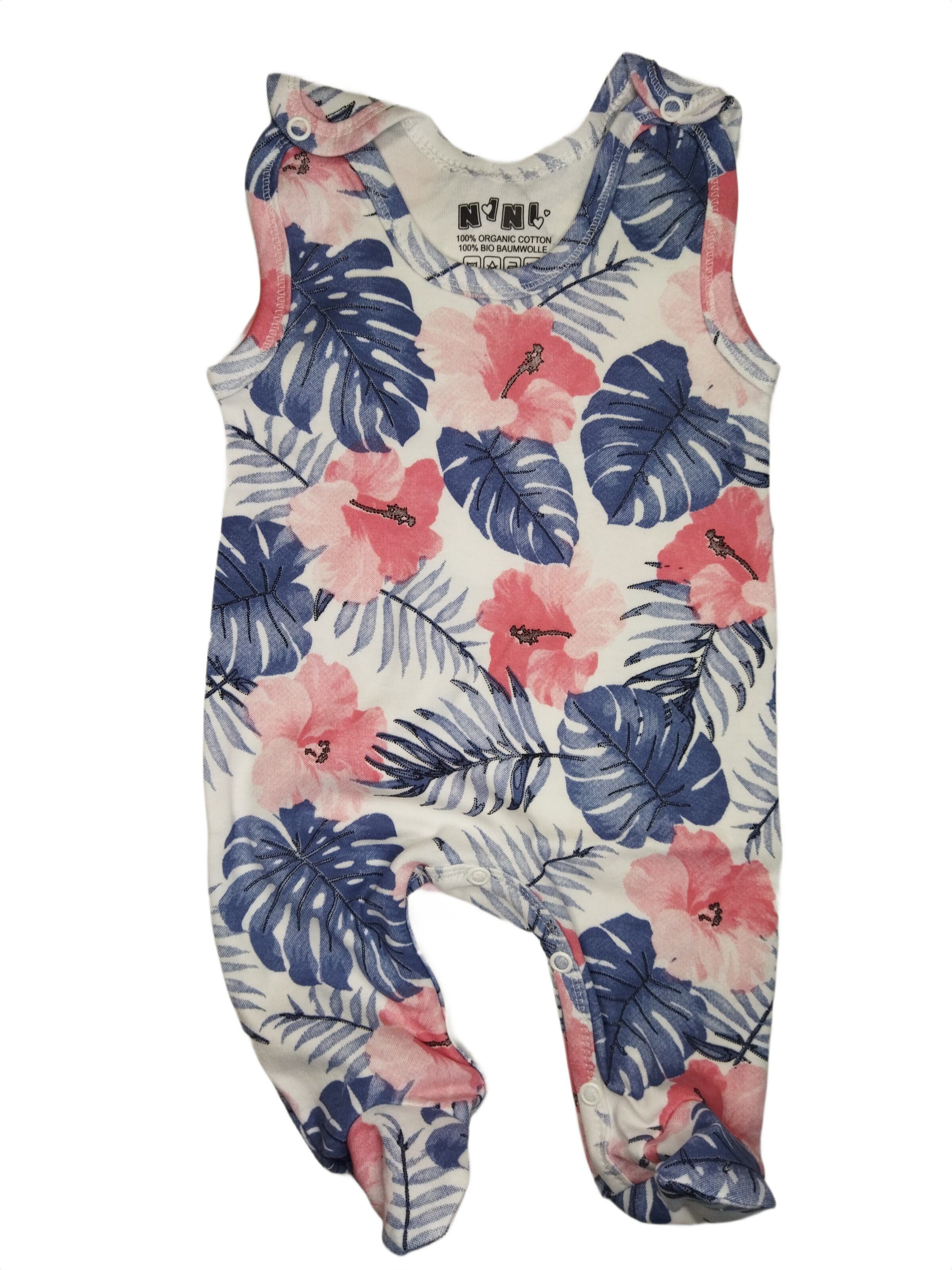 NINI Rompertje/body in Gemengde kleuren: voorkant
