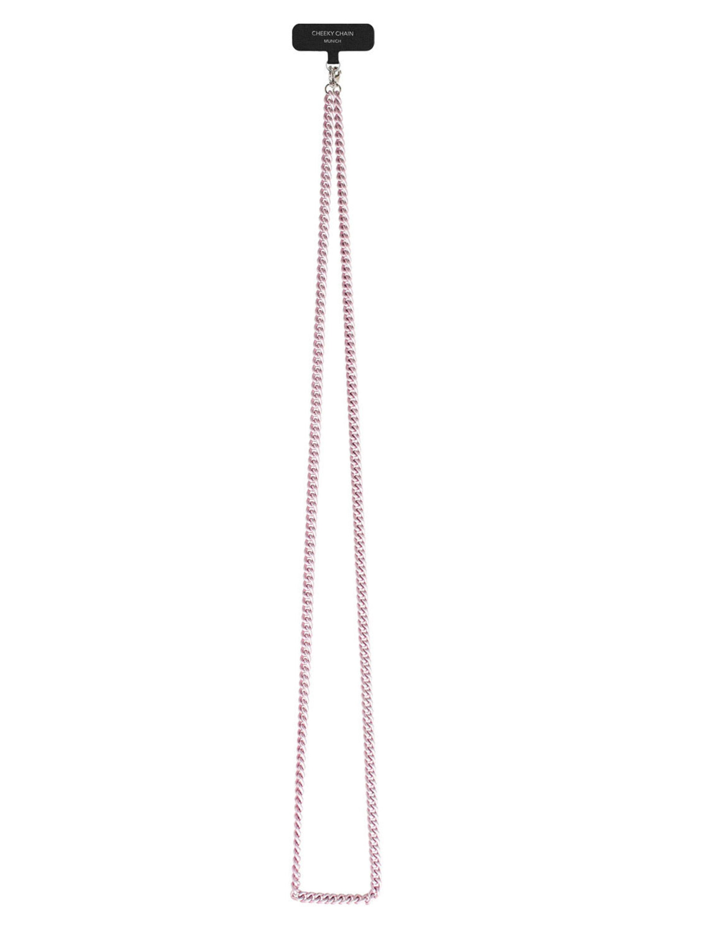 Cheeky Chain Munich Handykette 'Ava' in Pink: Vorderseite