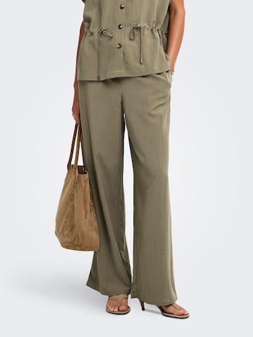 JDY - regular Pantalón en marrón