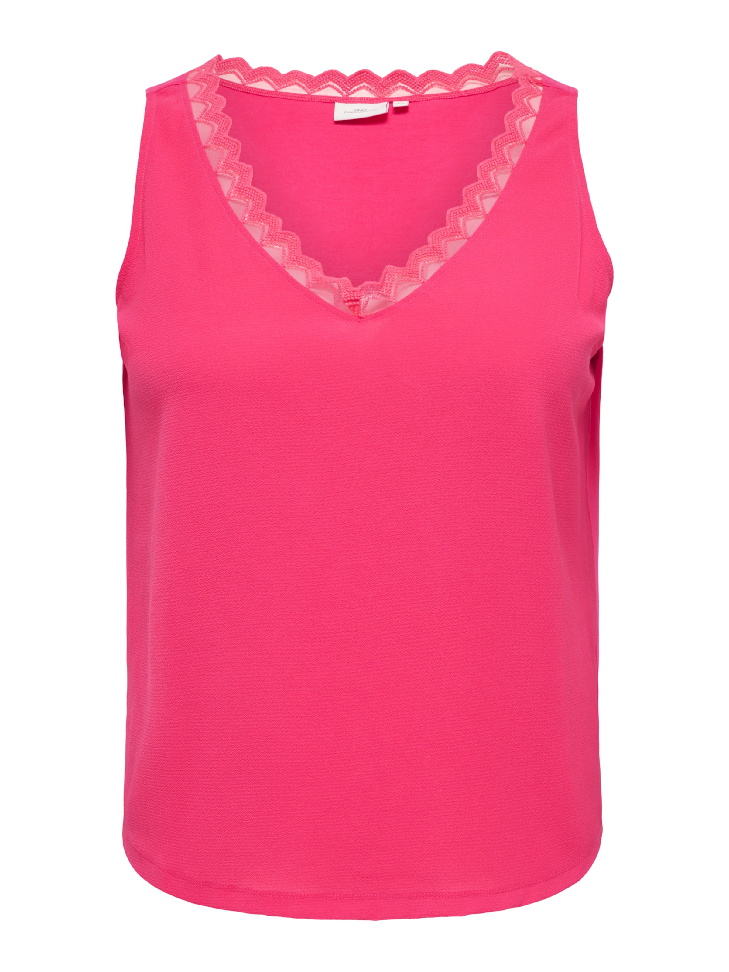 ONLY Carmakoma - Top 'CARTANI' en rosa: frente