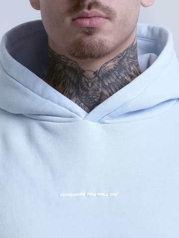 Remember you will die Sweatshirt 'Remember'‌‌‌ in Blau