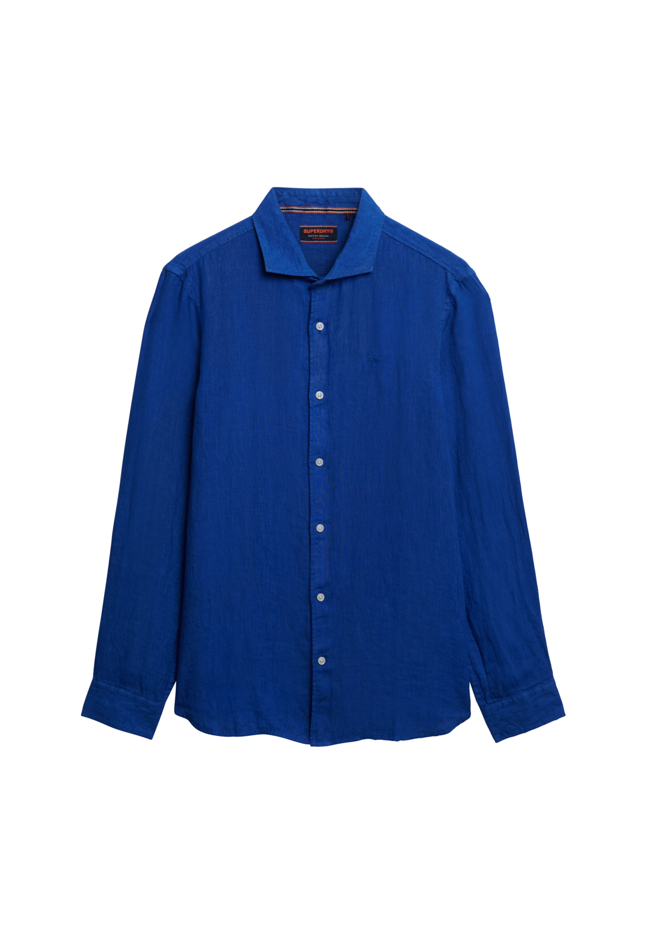 Superdry Overhemd 'Vacation' in Blauw: voorkant