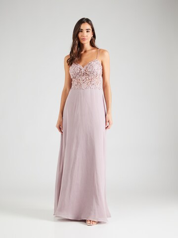 Laona - Vestido de noche en rosa: frente