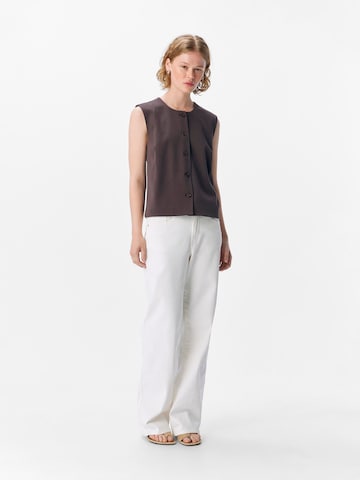 OBJECT Suit vest 'OBJLisa' in Brown