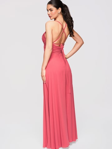 Ombre Evening dress in Pink