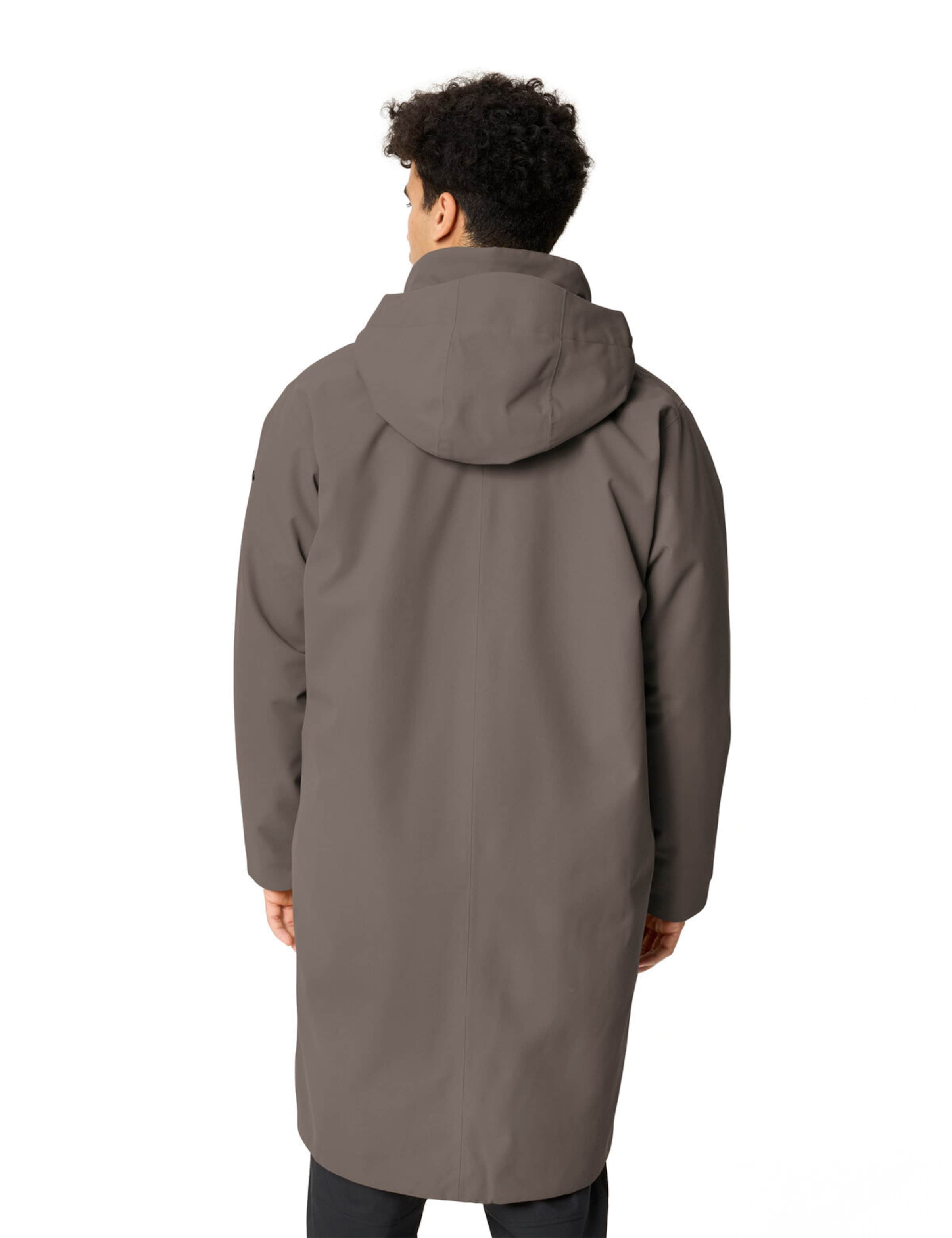 VAUDE Outdoormantel 'Coreway' in Bruin