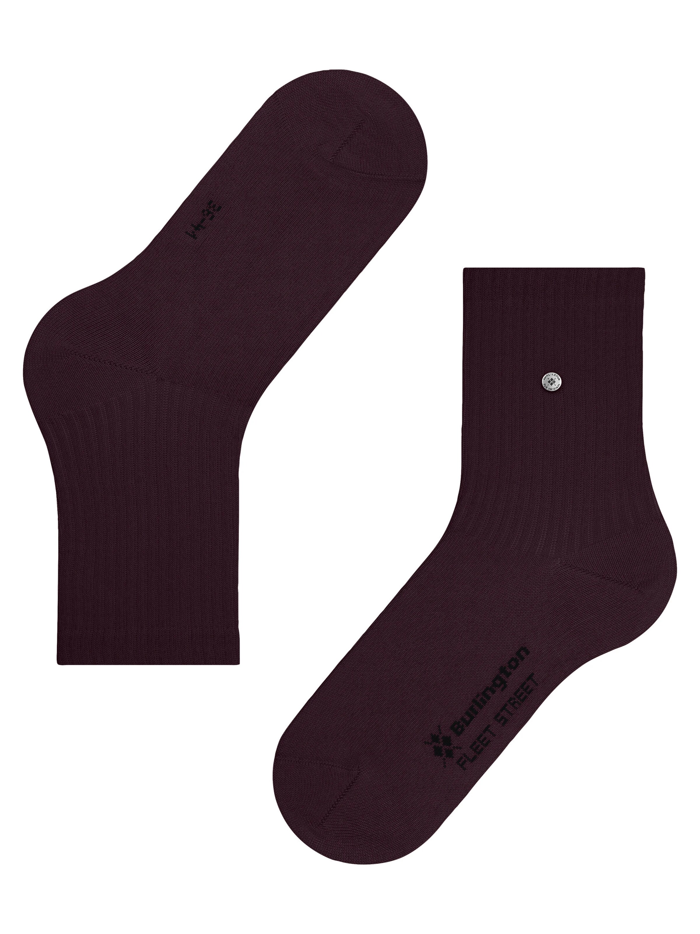 BURLINGTON Socks 'Fleet Street' in Red
