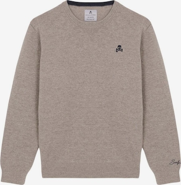 Scalpers Pullover 'Aston' i brun: forside