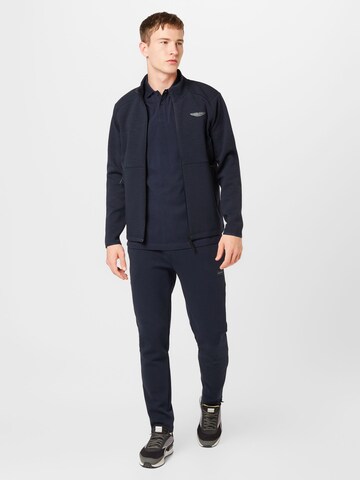 Hackett London Poloshirt in Blau