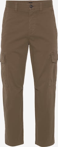 BOSS Orange Cargo Pants 'Sisla-5' in Green: front