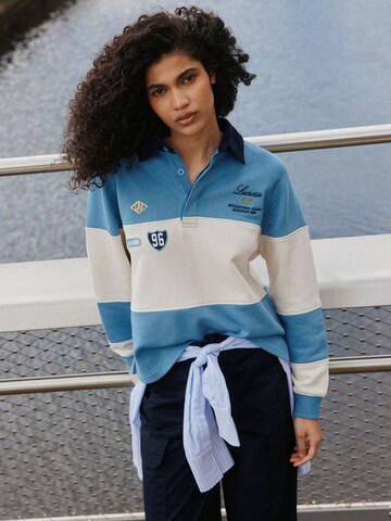 Felpa di Next in blu: frontale