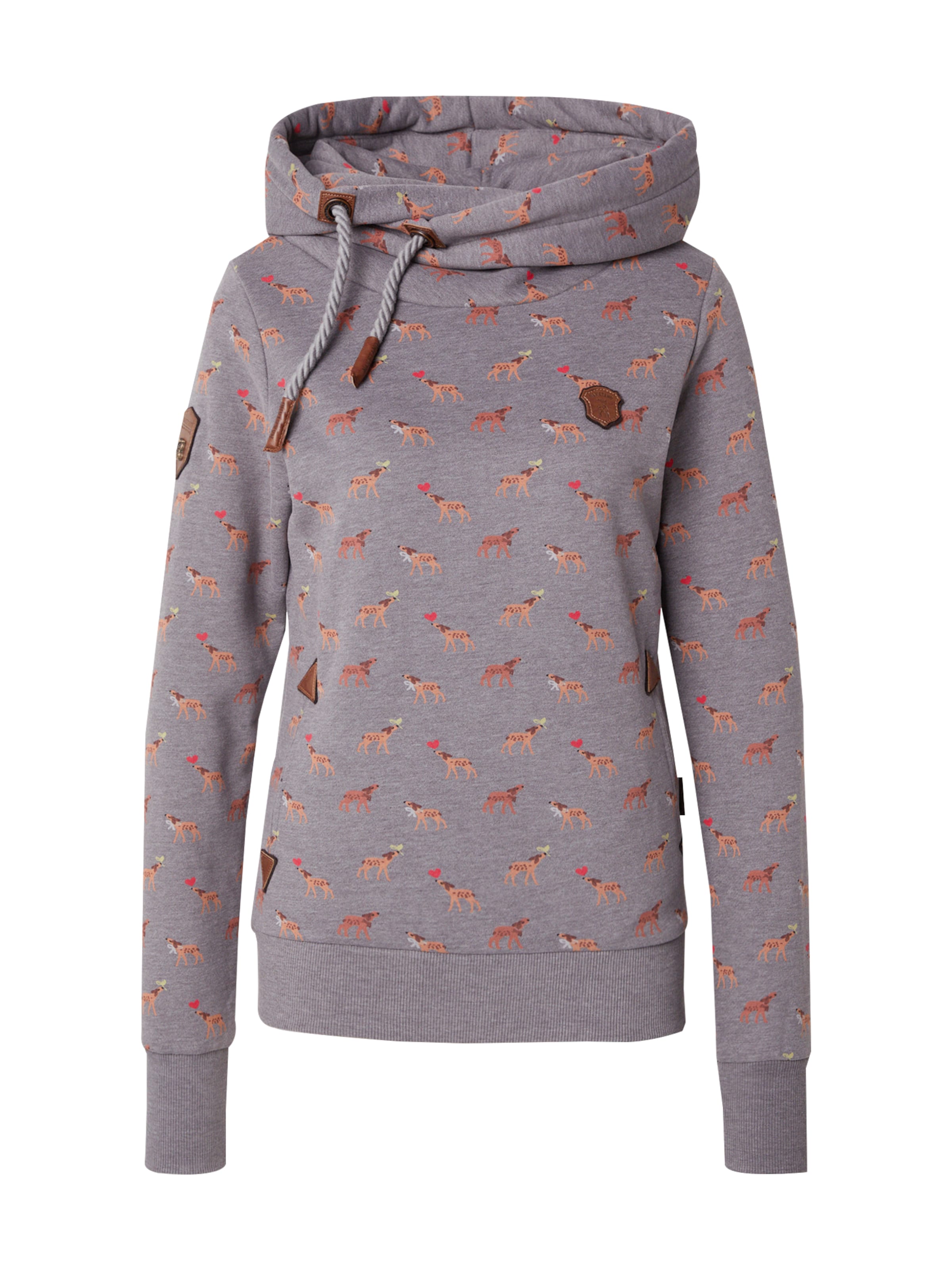 naketano Sweatshirt in Grey: front