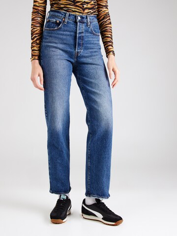 regular Jeans 'Ribcage Straight Ankle' di LEVI'S ® in blu: frontale