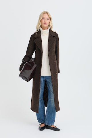 b.young Between-seasons coat 'ABONNET' in Brown
