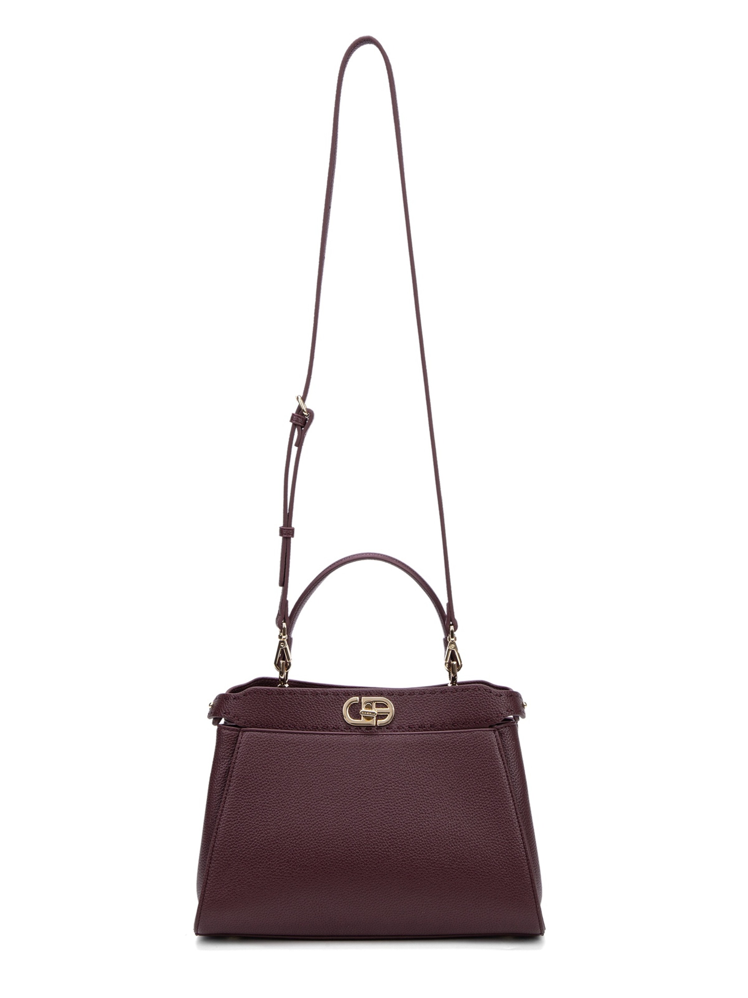 Chrisbella Handbag in Brown: front