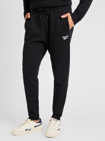 Regular Pantalon Reebok en noir : devant