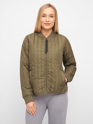 basic apparel Between-Season Jacket in Brown: front