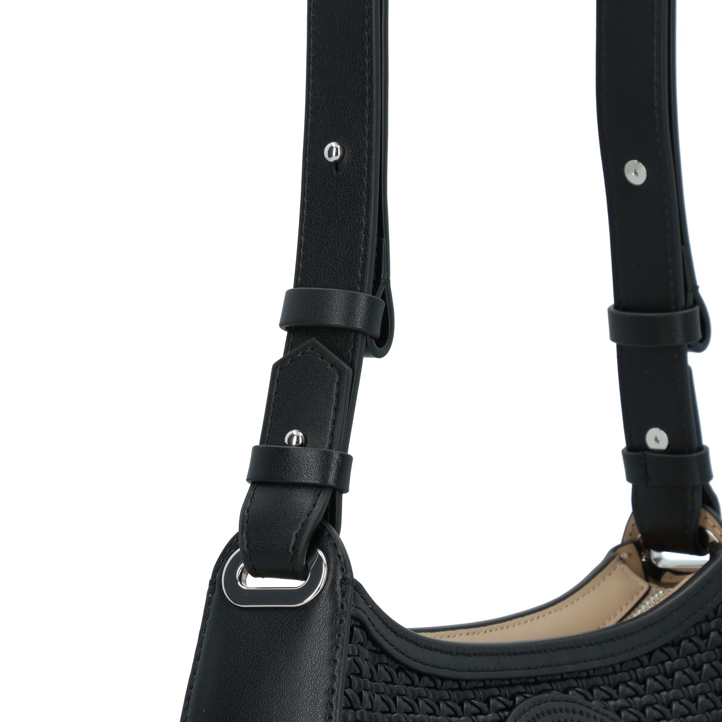 Karl Lagerfeld Schultertasche in Schwarz