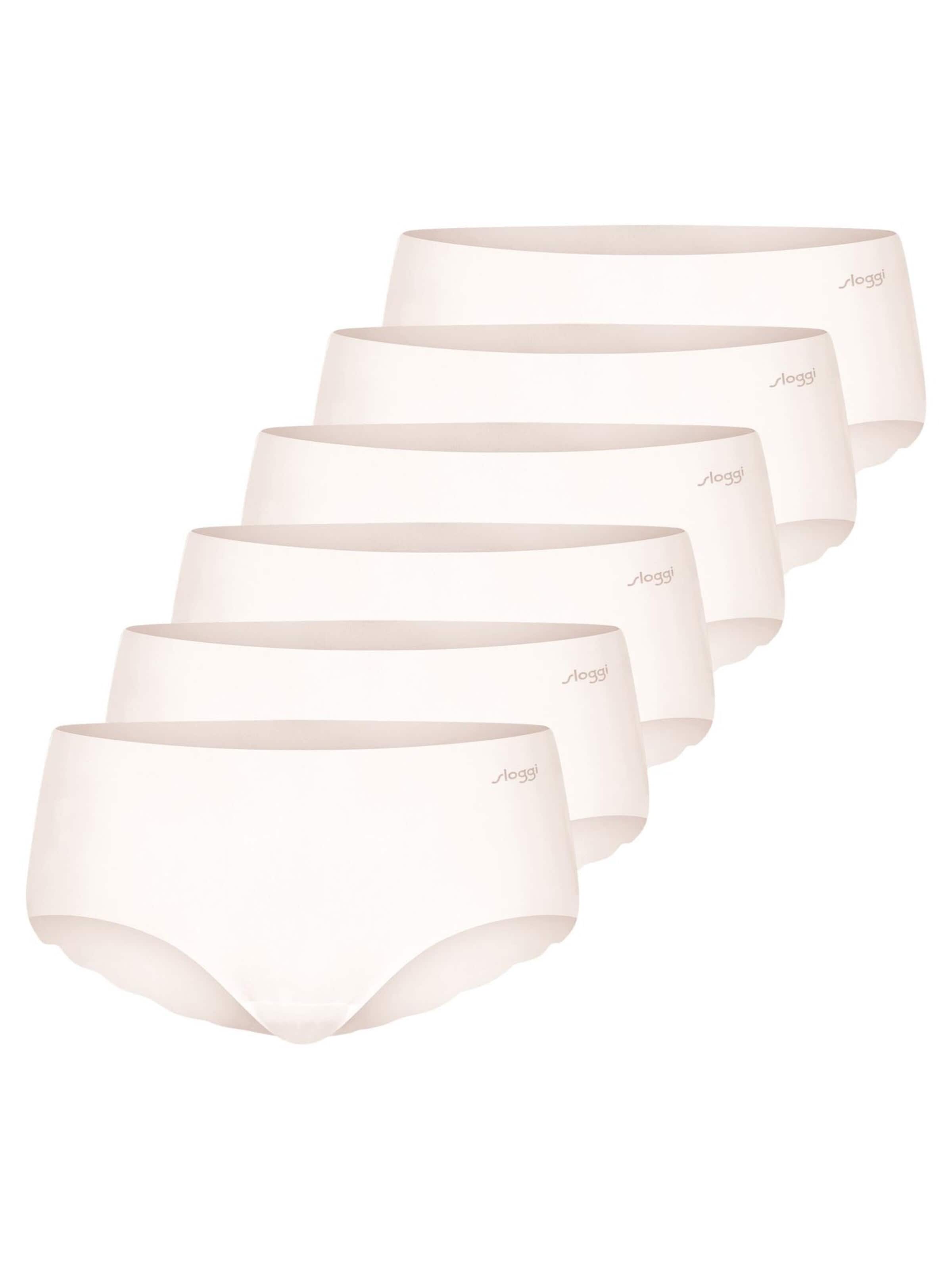 SLOGGI Panty 'ZERO Microfibre 2.0' in White: front