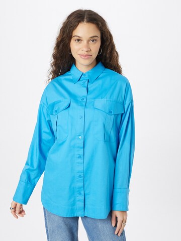 The Jogg Concept Blouse 'FREJA' in Blue: front