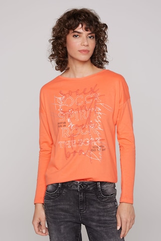 Soccx Shirt in Oranje: voorkant