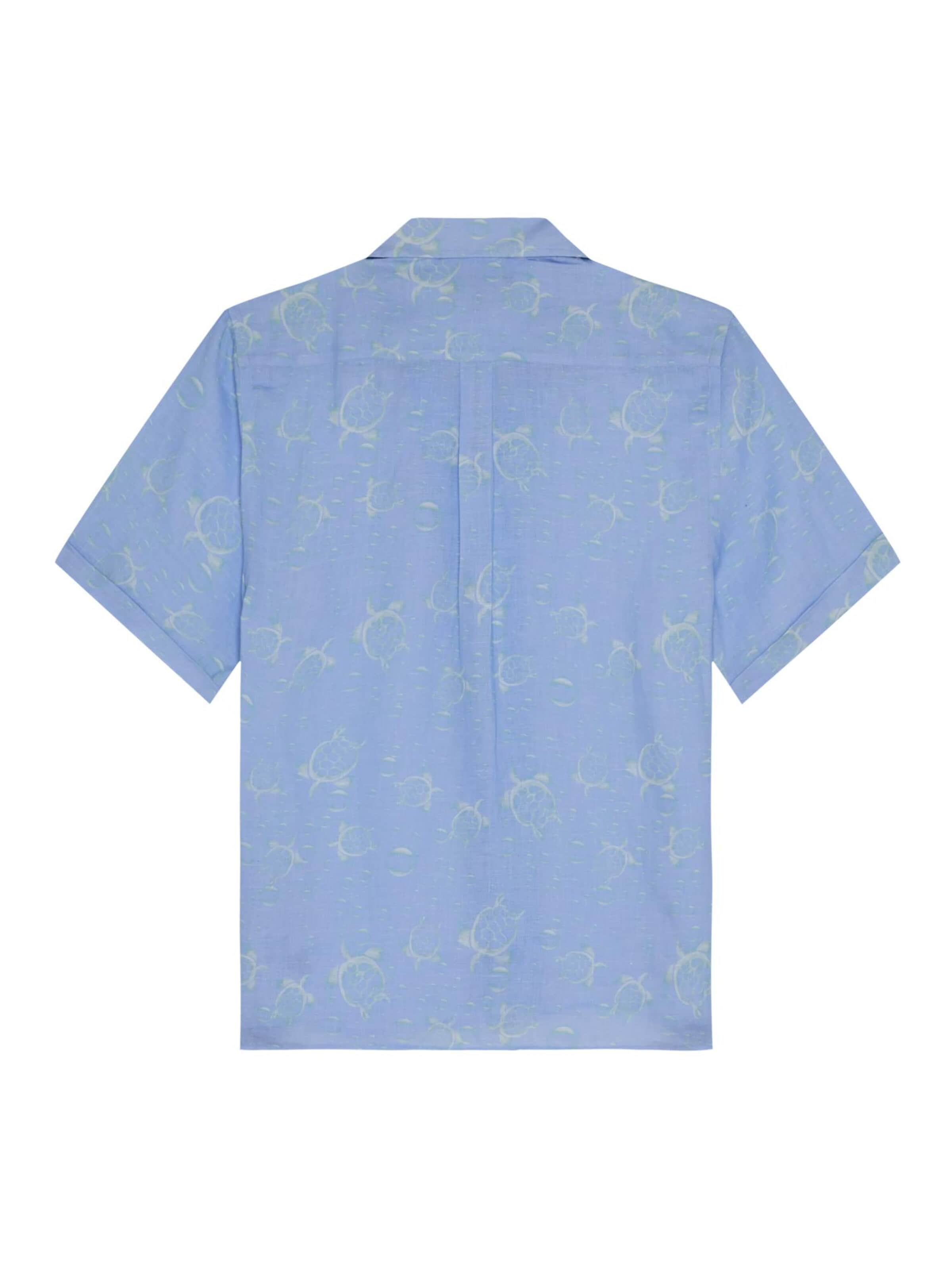 Vilebrequin Regular Fit Hemd‌‌‌‌‌‌‌‌‌ in Blau