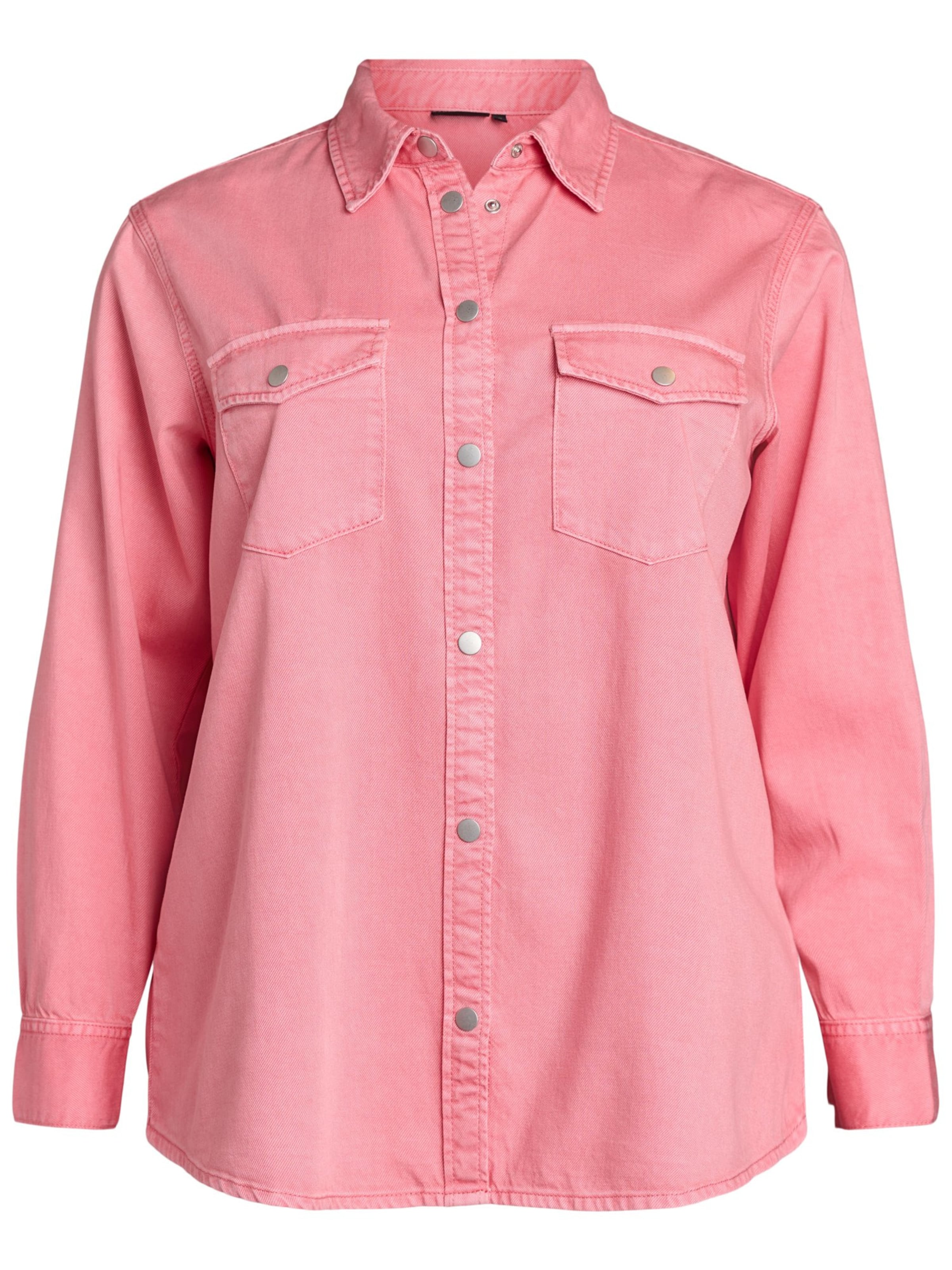 Zizzi Blúzka 'Cadami' - Ružová: predná strana