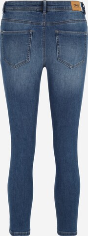 Only Petite Skinny Jeans 'WAUW' in Blauw
