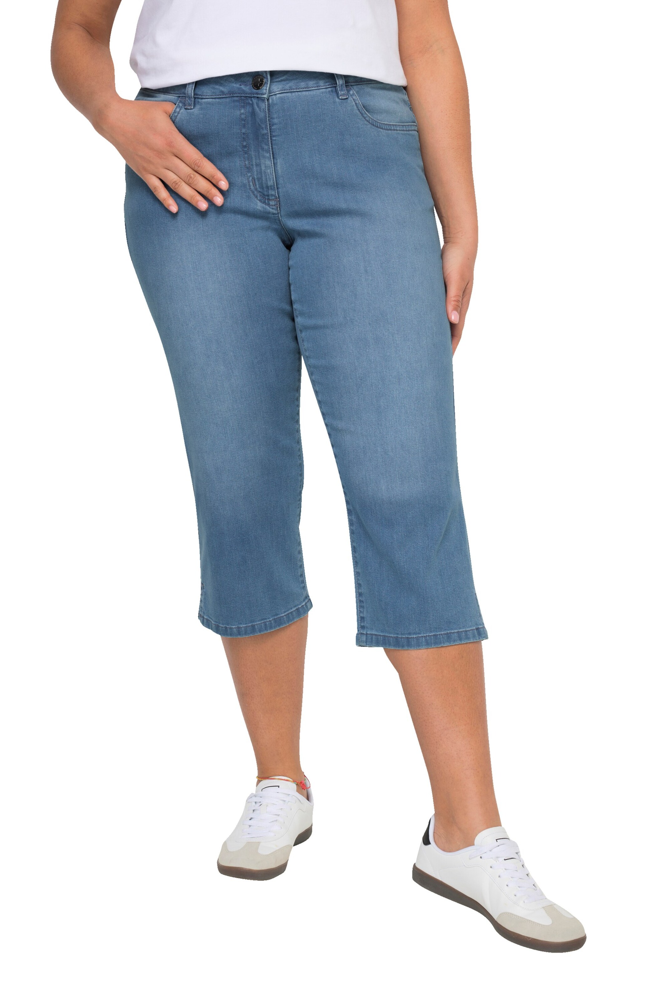Angel of Style Regular Jeans in Blau: Vorderseite