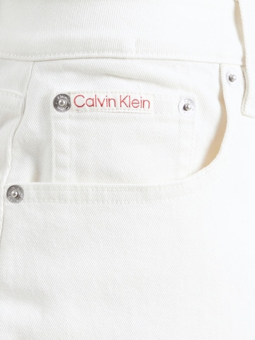 Calvin Klein Jeans Barrel Teksapüksid, värv valge