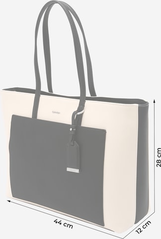 Calvin Klein Μεγάλη τσάντα σε μπεζ