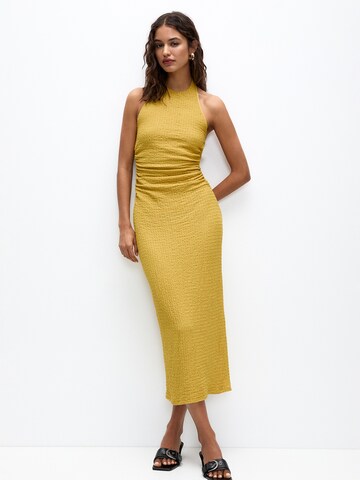 Pull&Bear Kjole i gul: forside