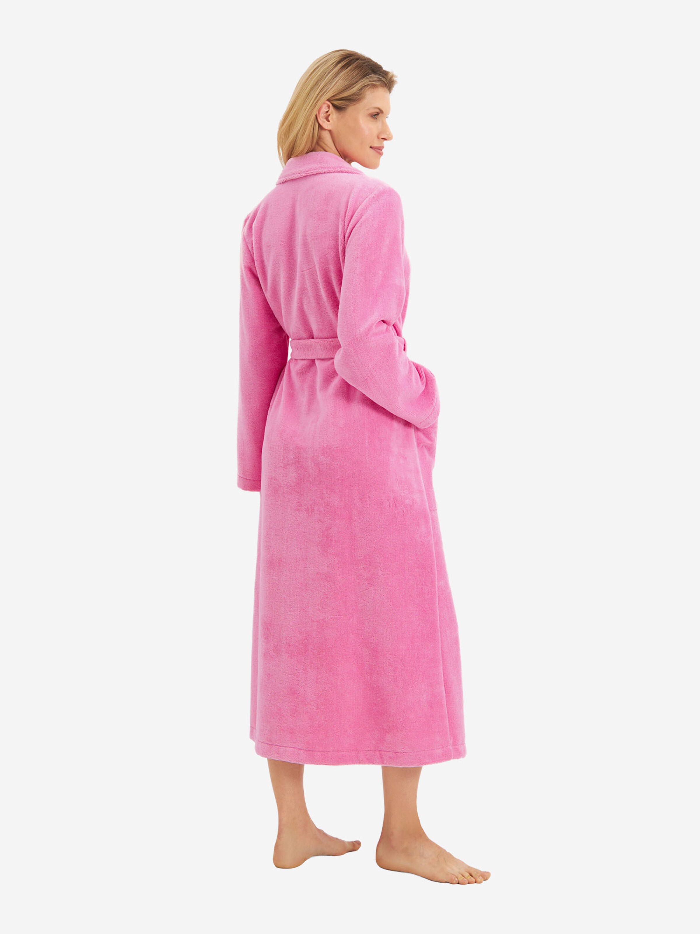 FÉRAUD PARIS Morgenmantel ' Spa ' in Pink